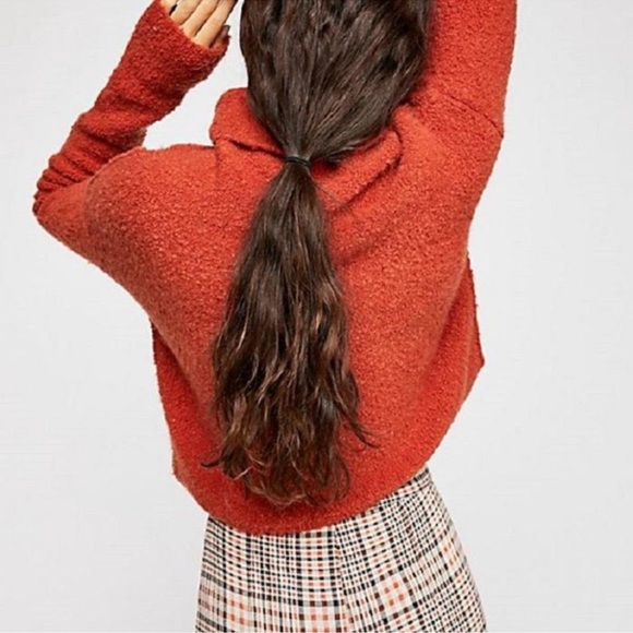 Free People Stormy Plush Cowl Neck Sweater - Picture 2 of 4